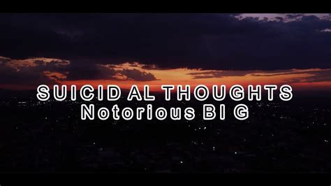 biggie smalls suicidal thoughts lyrics
